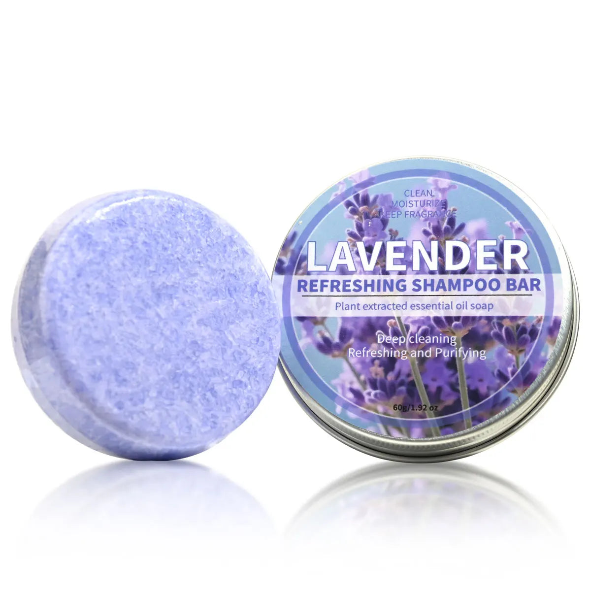 Lavender Essential Oil Shampoo Bar – Hair & Hand Soap Shampoo Bar Soap Zpaxo