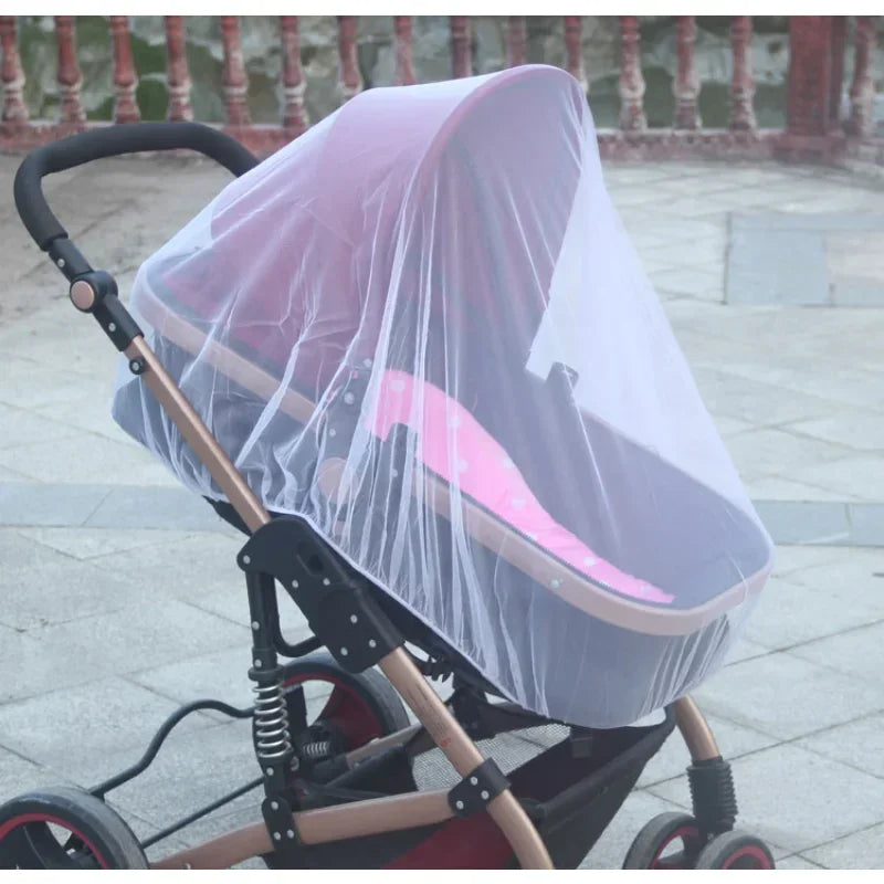 Baby Stroller Mosquito Net Pushchair Cart Insect Shield Mesh Safe