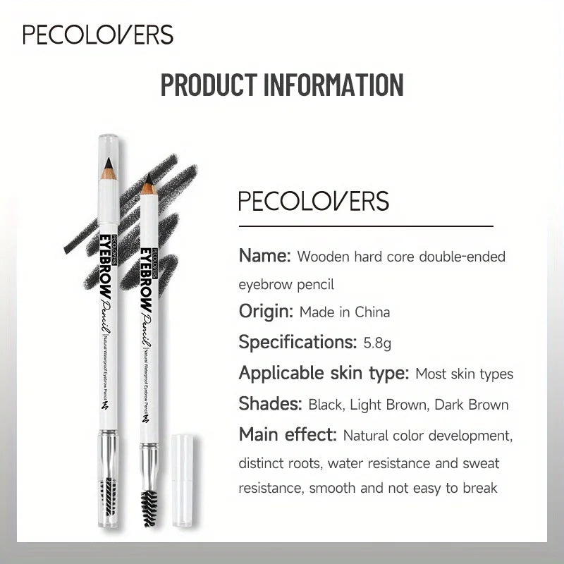 1 PCS Waterproof Eyebrow Pencil 3 Colors Eyebrow Pen for Women Beauty Cosmetic Eyebrow Pencil Cosmetics Tool Zpaxo