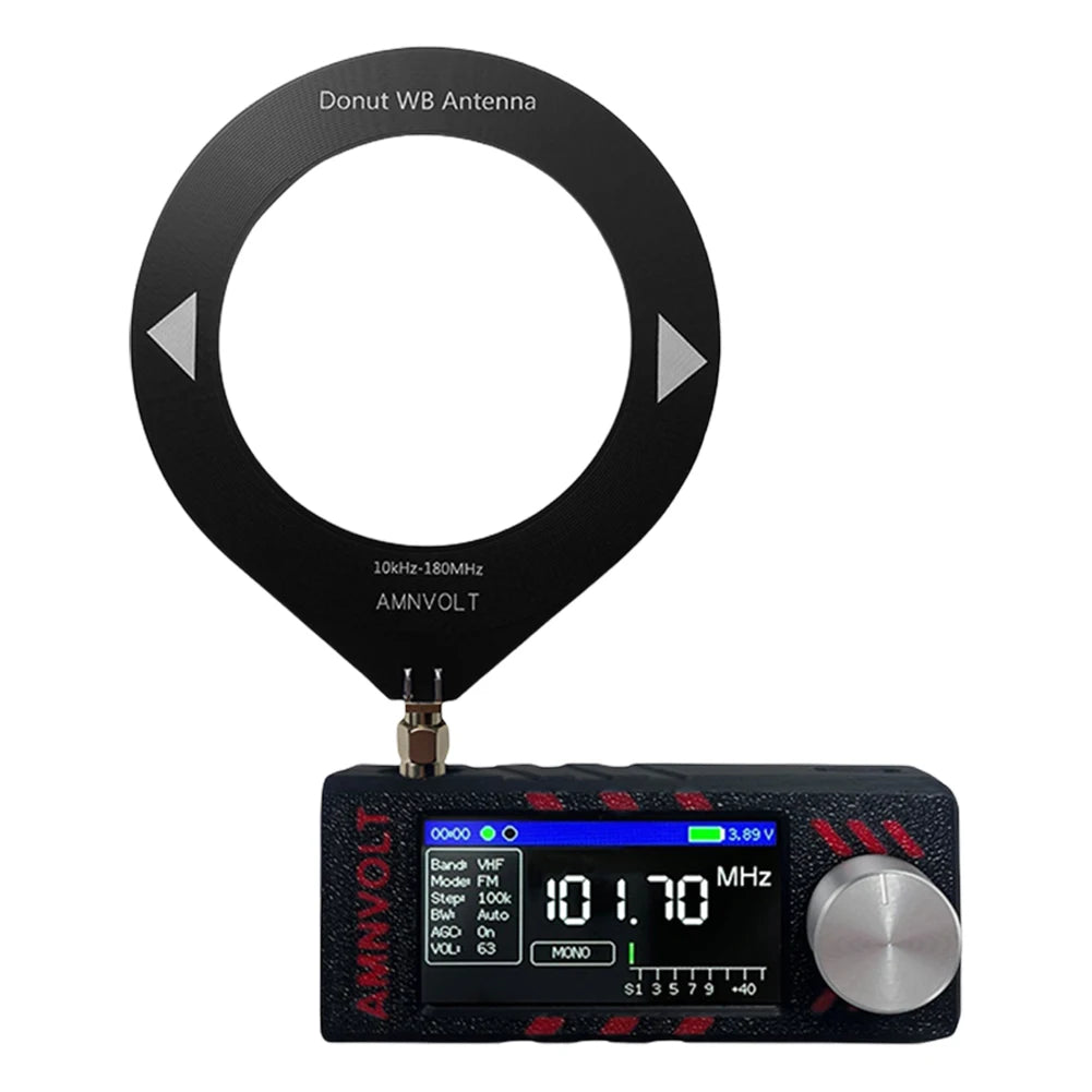 SI4732 0 5-108mhz LSB USB AM FM Radio IPS Screen Mini Pocket HF SW MW