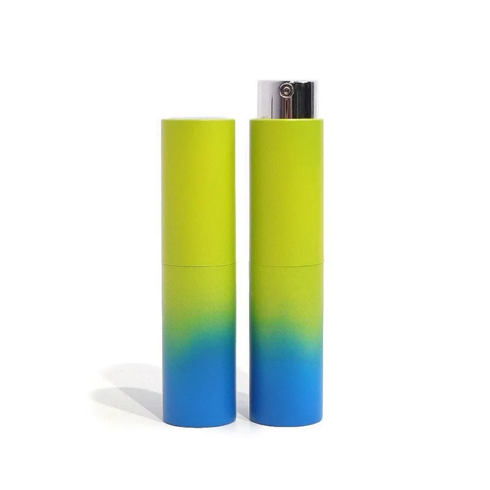 Travel Mini Perfume Bottle Refillable Empty Spray Rotating Portable Zpaxo