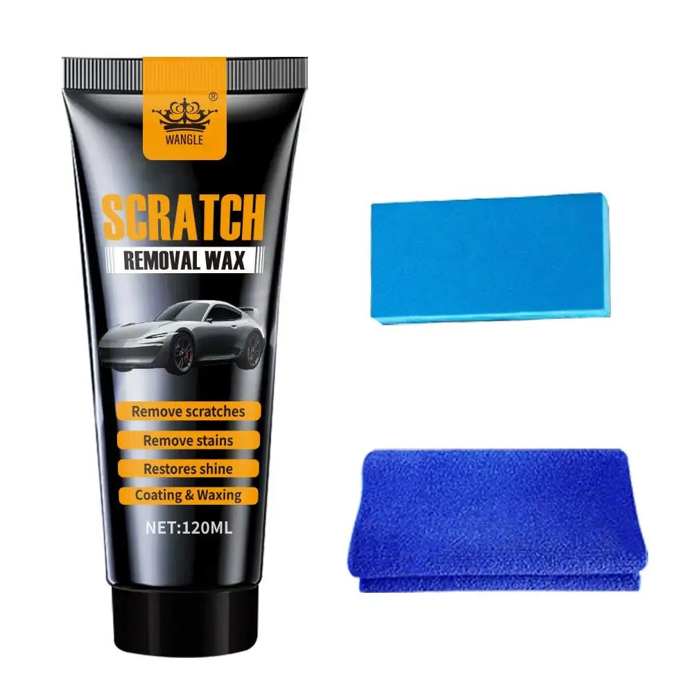 Car Paint Scratch Remover & Repair Wax Kit 120g | With Sponge Car Scratch Repair Wax Zpaxo 1SET