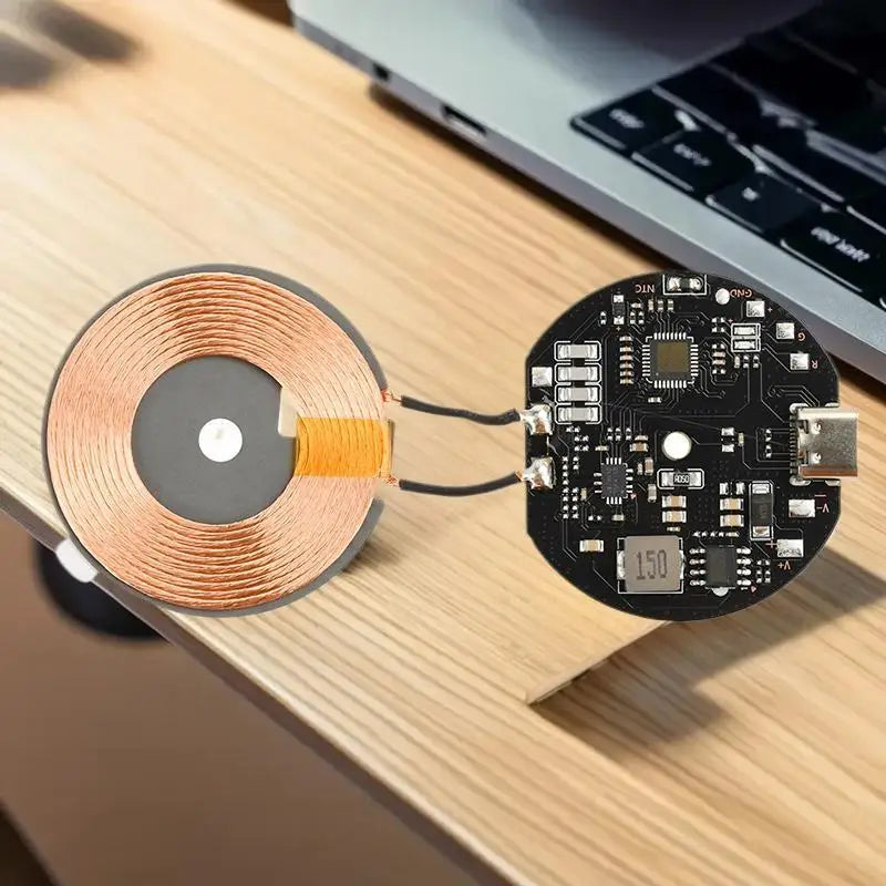 20W Wireless Charger Module 12V/24V – Vehicle Quick Charge PCB