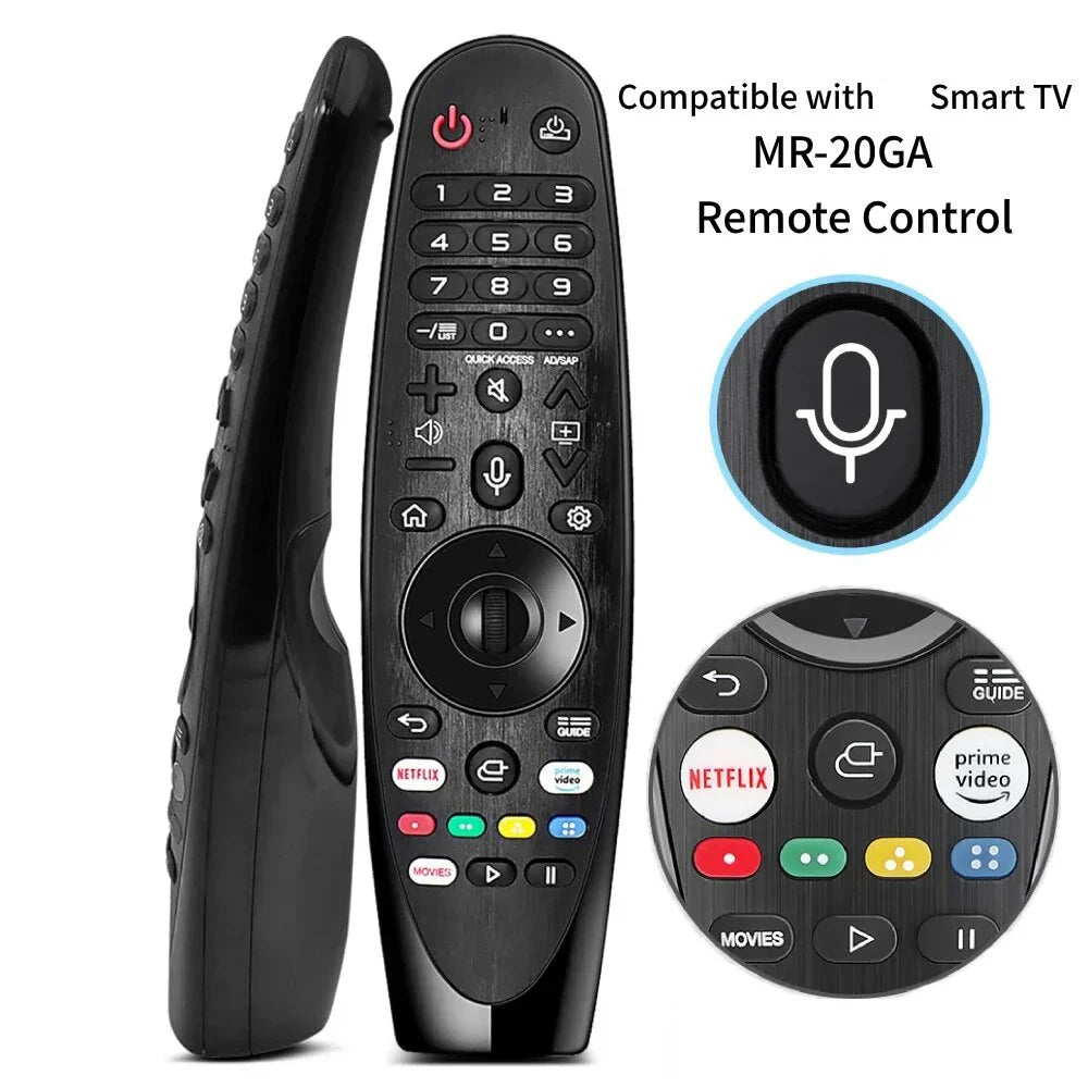 Voice Magic Remote Replacement for Smart TV 2018-2020 Magic Remote Replacement MR20GA MR19BA MR18BA, with Pointer Function Zpaxo With Pointer Voice