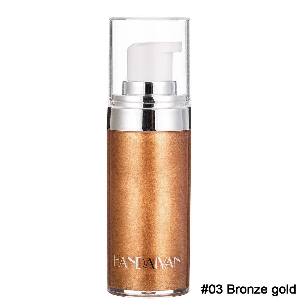 Liquid Highlighter Makeup Smooth Flash Skin Tone Summer Body Cream Zpaxo C