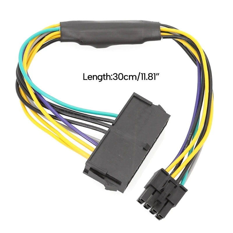 Optiplex 3020 7020 9020 8-Pin Power Cable ATX 24 Pin Cables Long