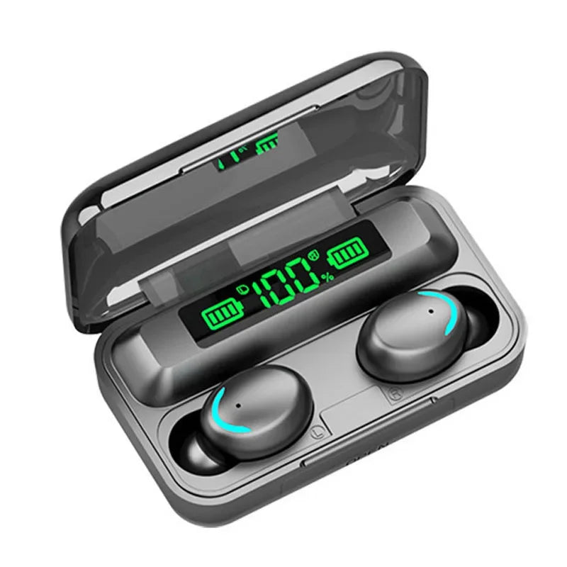 KEBIDUMEI Bluetooth Headphones In-ear Wireless Earphones LED Display