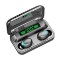 KEBIDUMEI Bluetooth Headphones In-ear Wireless Earphones LED Display