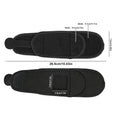 Smart Watch Cover Protector Watch Strap Protector Built-in Cushion Structure Sweat-proof Wrap for Running Women Men Workout Zpaxo Black