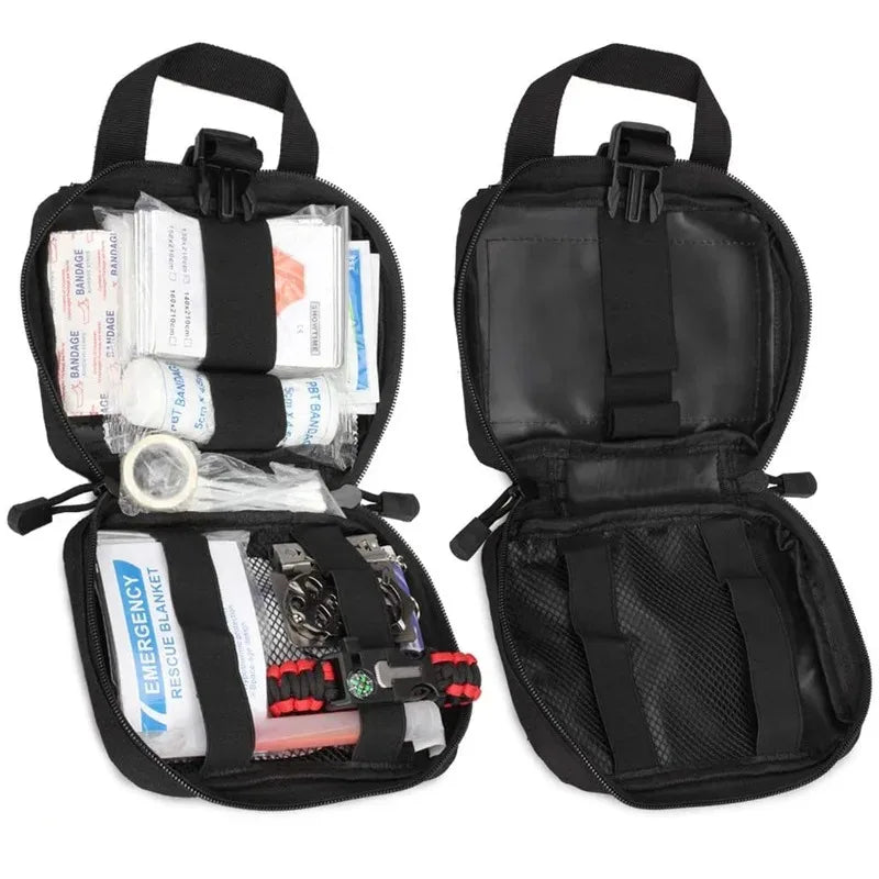 Upgrade Tactical First Aid Bag Rip Away Molle Medical Pouch IFAK Emergency Survival Kit Outdoor Hiking Travel Zpaxo