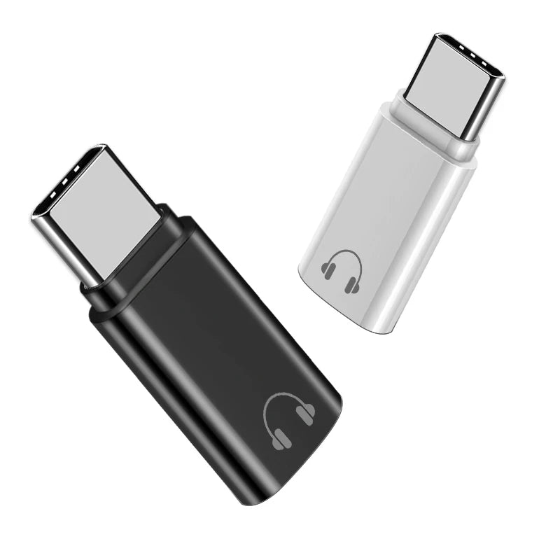 1- USB Type-c Headphone Adapter 3 Jack USB-C OTG Huawei Honor Redmi Zpaxo