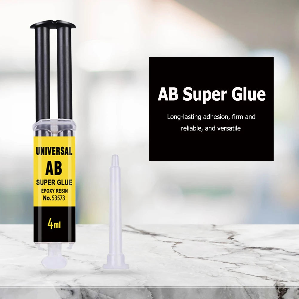 1- Epoxy Resin AB Glue 2 Minutes Curing Firm Long-lasting Reliable Zpaxo