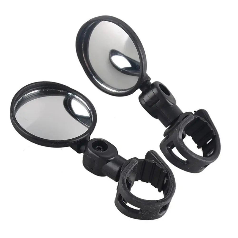 Adjustable Bike Handlebar Rearview Mirror – 2 Pack | Wide Angle Bicycle Handlebar Mirror Zpaxo 2pcs