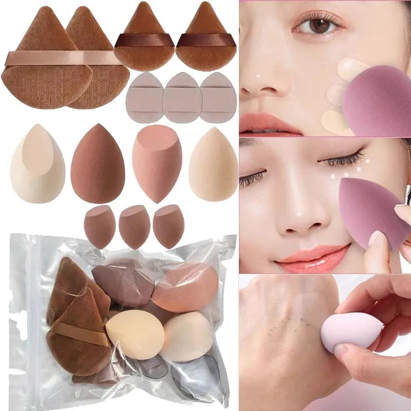 Ombre Makeup Sponge Dual Use Liquid Powder Foundation Beauty Egg