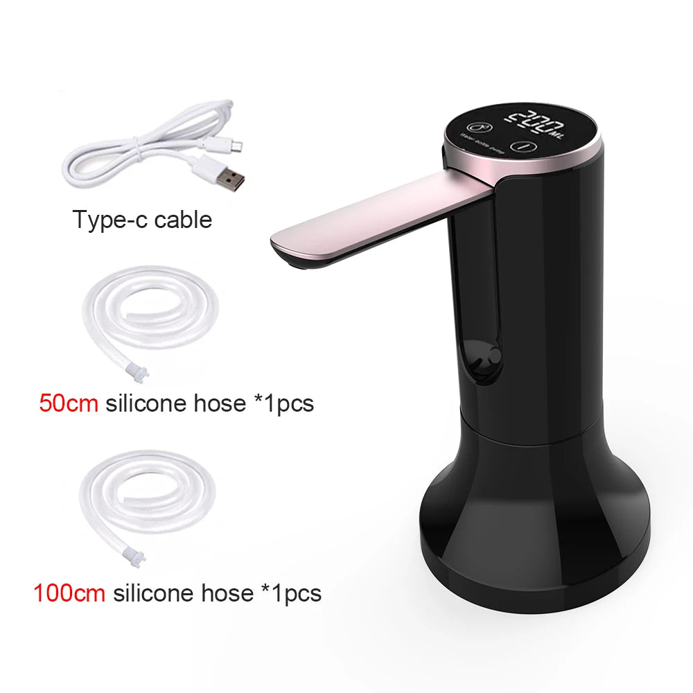 Electric Water Dispenser Foldable Automatic Gallon Bottle Pump 19