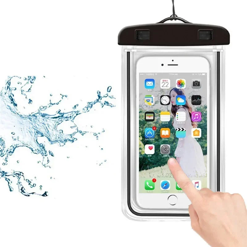 Waterproof Phone Pouch Drift Diving Swimming Bag Underwater Dry Case