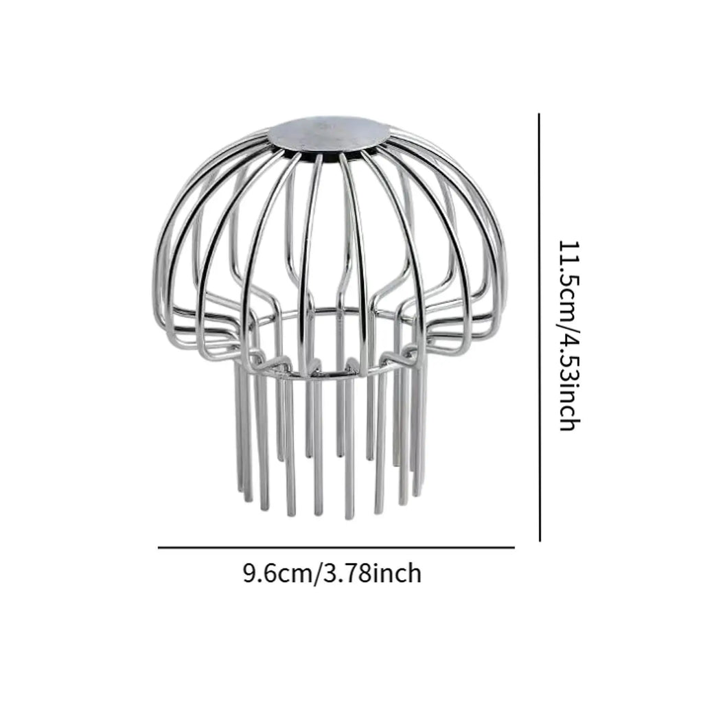Leaf Filter Gutter Strainer & Downspout Protector | Mesh Guard Gutter Downspout Guard Zpaxo