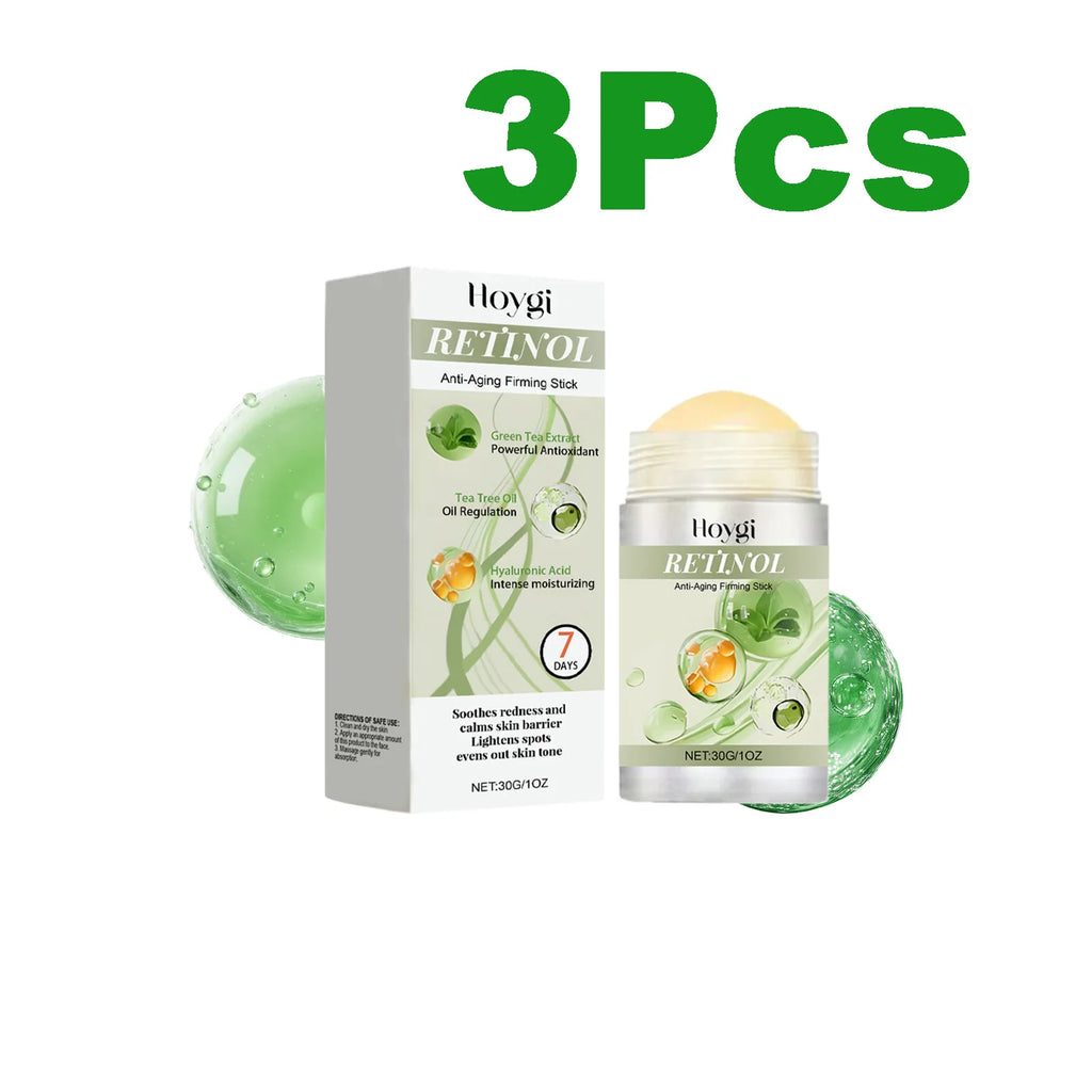 Retinol Anti-Aging Firming Serum Stick – Lift & Tighten Skin Anti-Aging Serum Stick Zpaxo 3 x 30g Boxed