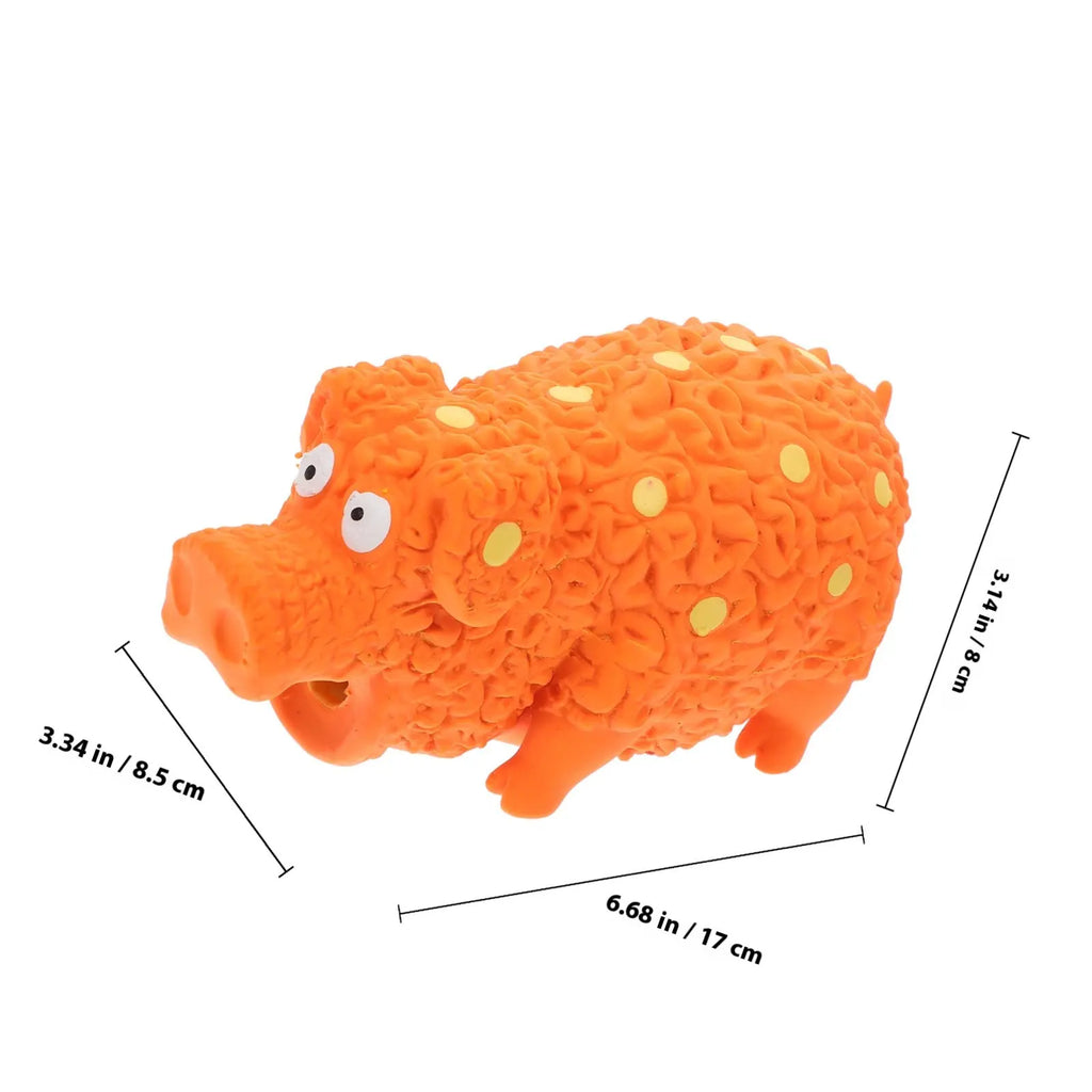 Dog Molar Squeaky Chewing Latex Interactive Plaything Puppy Chew Bite