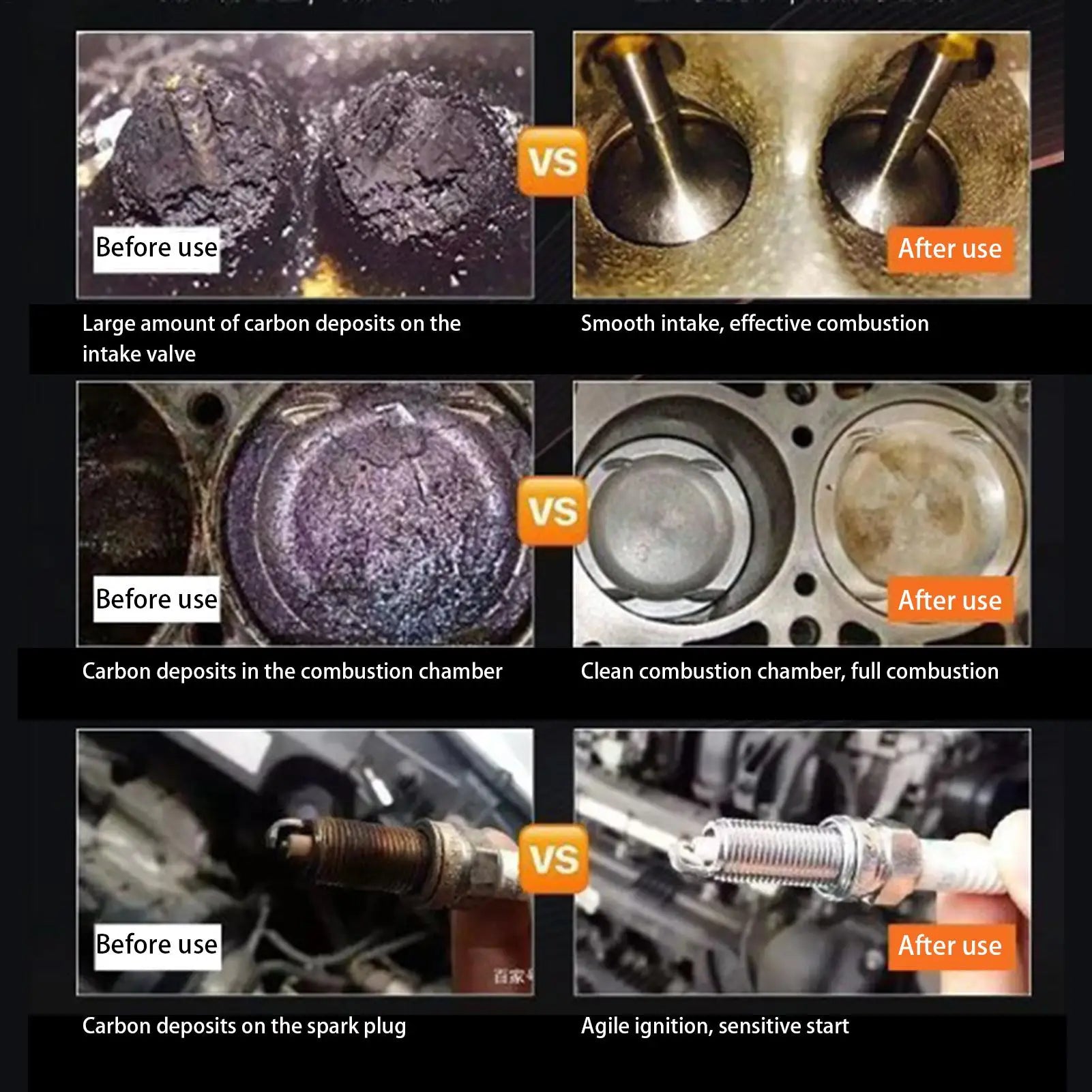 Car Fuel Treasure Gasolines Injector Cleaner Gas Oil Additive Carbon