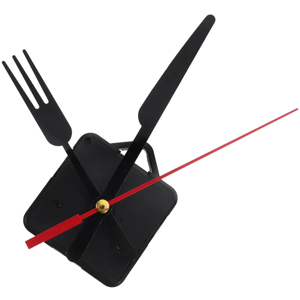 Fork Knife Clock Hands Mechanism Silent Quartz Movement Diy Repair