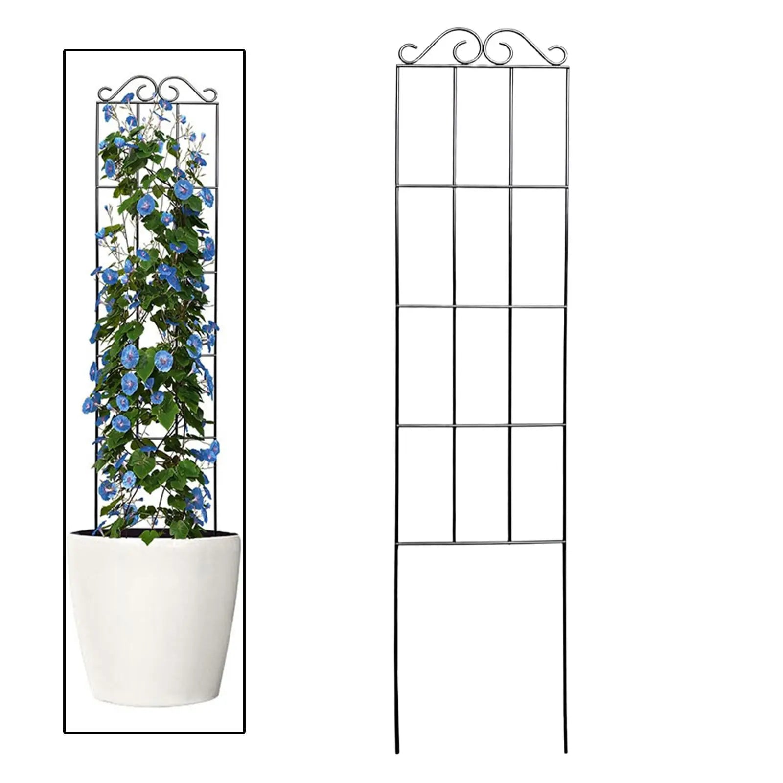 Garden Trellis for Climbing Plants,Flowers Stand,Plant Stake,Rustproof Plant Zpaxo Default Title