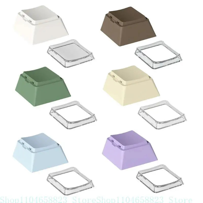 Original Height Blank Keycaps 8Pcs/Set For Mechanical Keyboards For Office Use Gaming and Keyboard Projects Zpaxo
