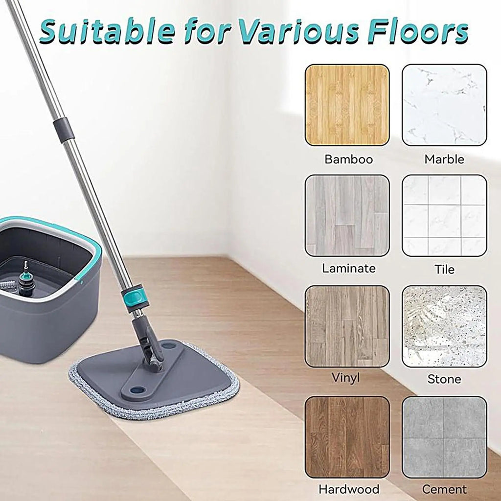 Microfiber Mop Refills Replacement Pads Wet Dry Floor Cleaning