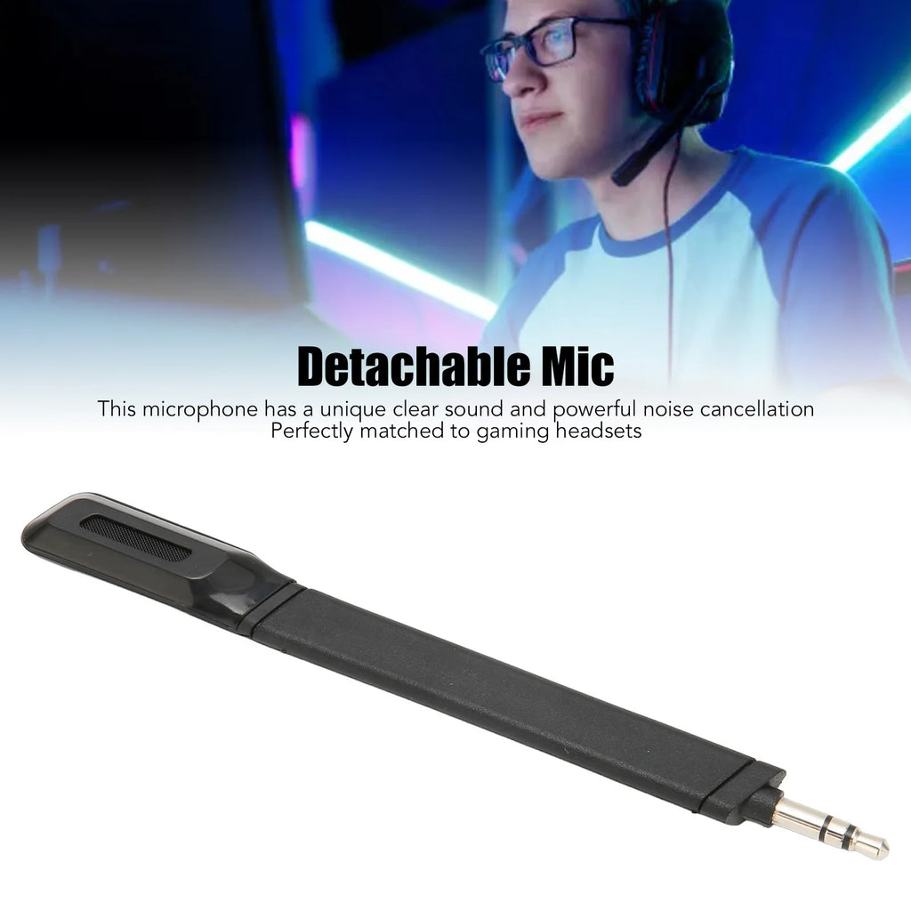 Replacement Microphone Professional for Logitech G733 Lightspeed Wireless Headset Clear Noise Reduction Mic Replacement Zpaxo