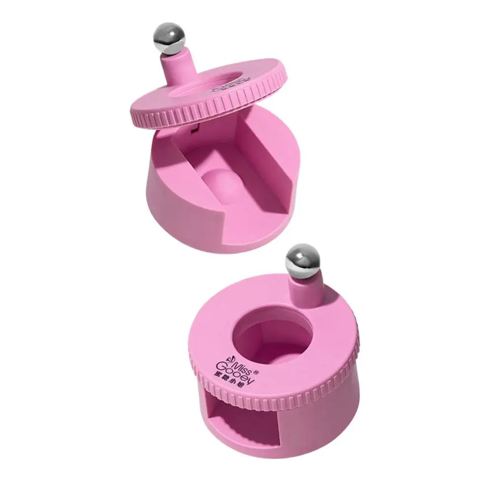 360° Rotating Cat Eye Nail Magnet Tool | DIY Gel Nail Art Nail Art Magnet Tool Zpaxo B-With steel balls