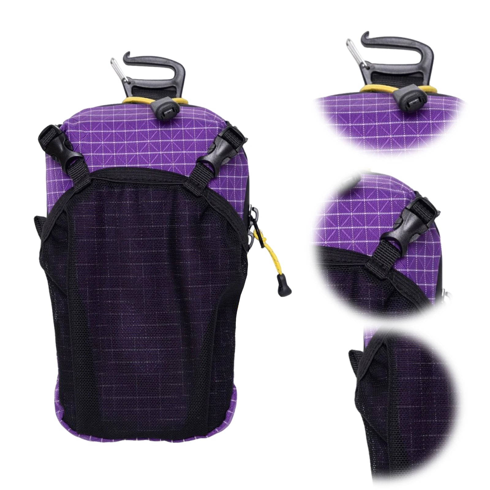 Portable Storage Expansion Bag Hook Water Bottle Backpack Arm Hanging