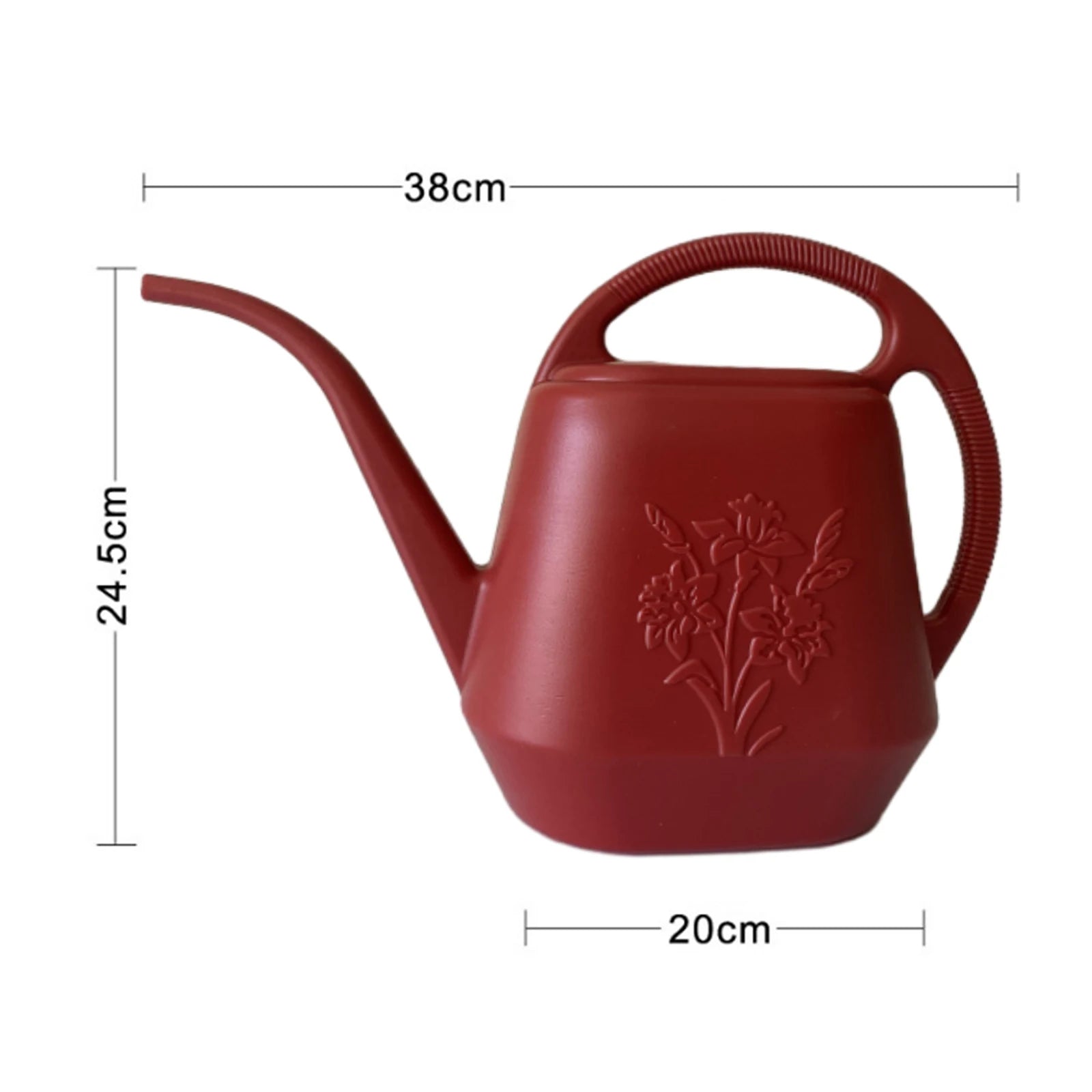 Watering Pot Home Garden Watering Can with Sprinkler Head Long Spout for Plants Pot Farmhouse Planting House Flower Backyard Zpaxo 4L 38cmx24.5cm 1