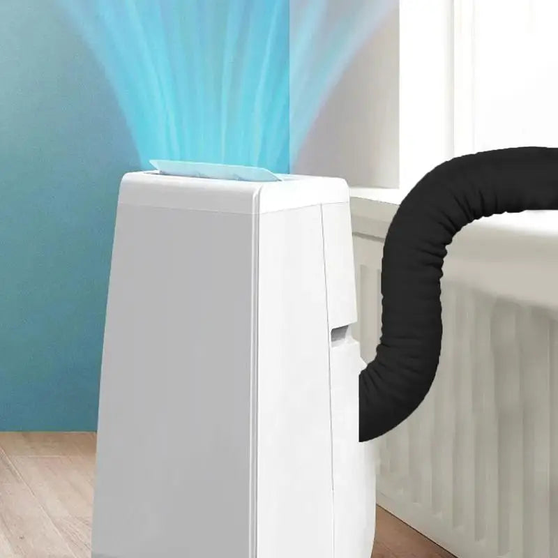 Portable AC Hose Insulation Sleeve Portable Air Conditioner Hose Cover Wrap Adjustable Triple-Layer Insulated Tube Wrap Exhaust Zpaxo