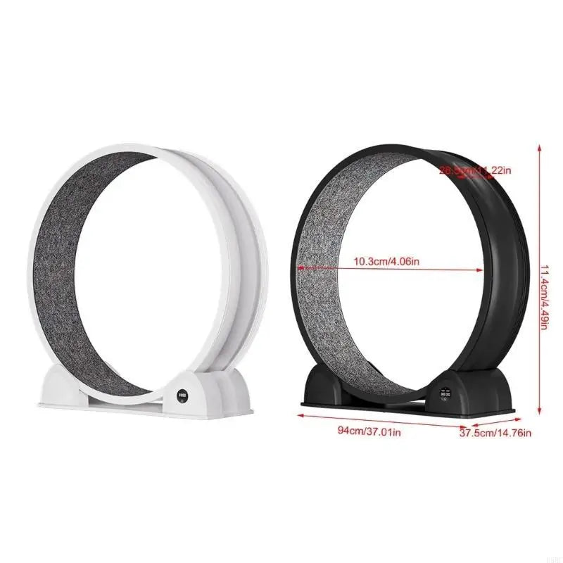 Pet Treadmill Distance Monitor Cats Running Wheel Encourages Fitness