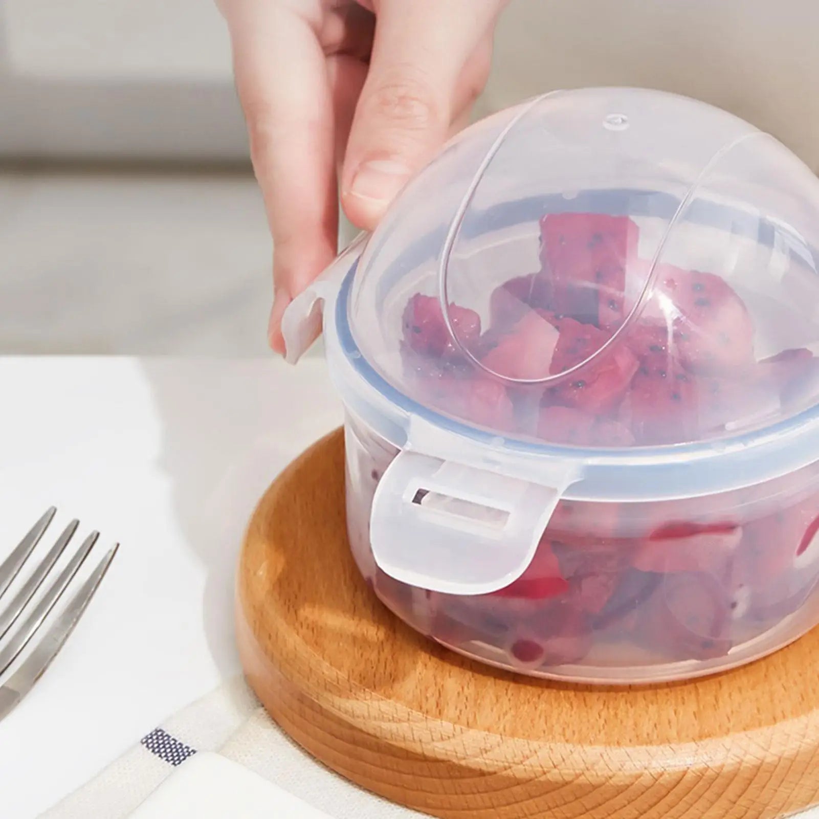 Reusable Fruit & Veggie Fresh Keeping Storage Container Bowl Food Storage Container Zpaxo