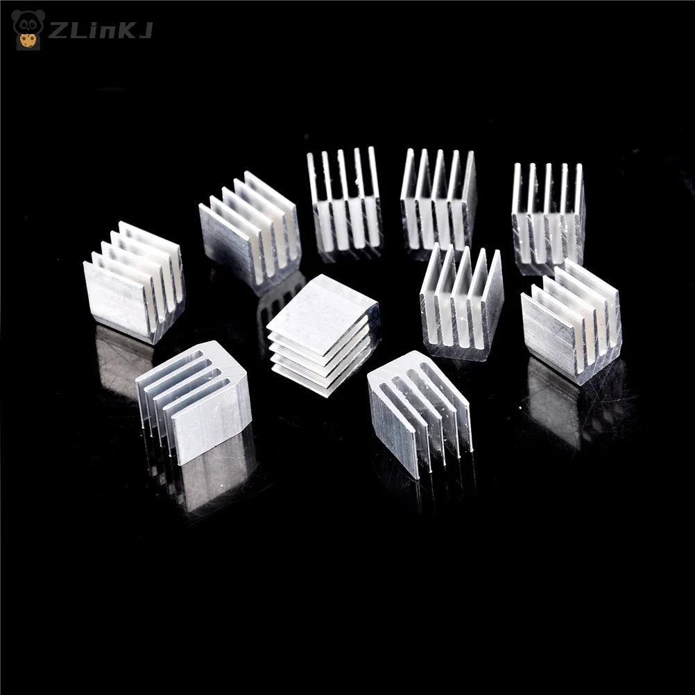9x9x12mm Aluminum Heat Sink RAM Radiator Heatsink Cooler Zpaxo