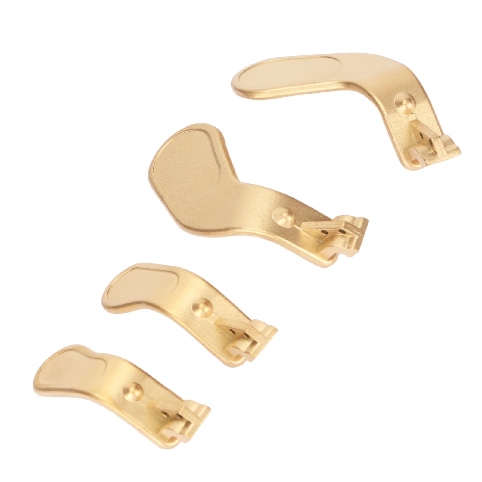 4PCS Controller Paddles Stainless Steel Replacement Controller Parts for Xbox One Elite Controller Series 2 Model 1797 Zpaxo