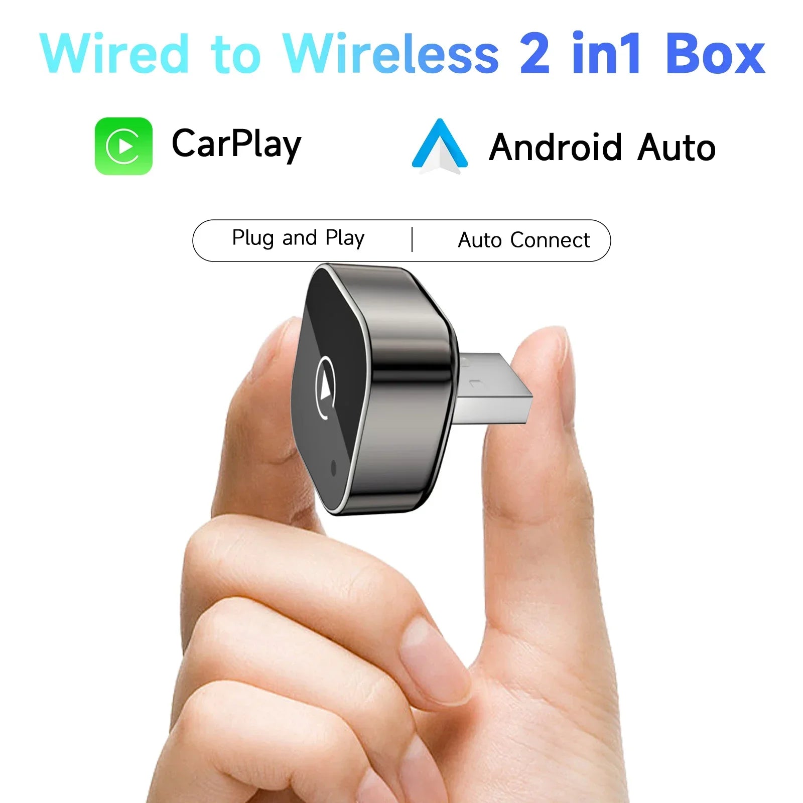 2026 Wireless Carplay Adapter Mini Factory Car Display Stronger Zpaxo