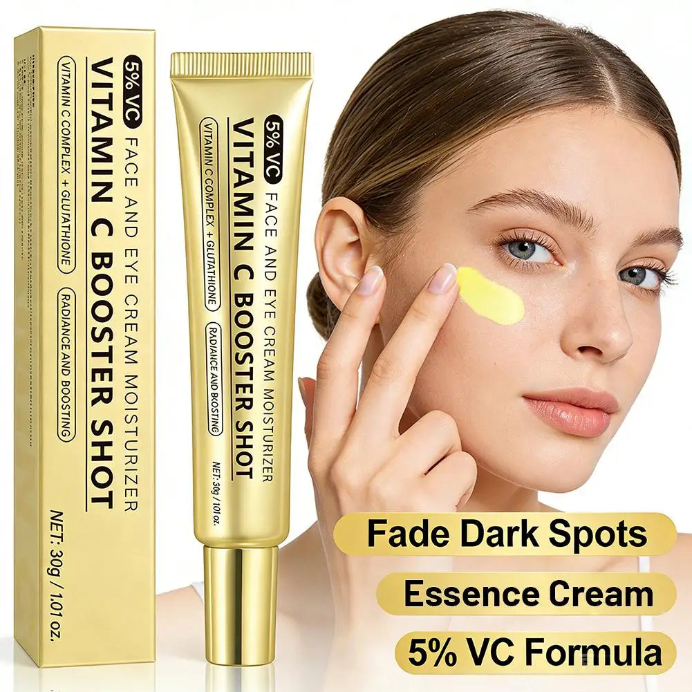 Vitamin C Booster Serum Glutathione Niacinamide V E Brightening Firming Moisturizer Hydrating Lightweight Serum for Face Care Zpaxo