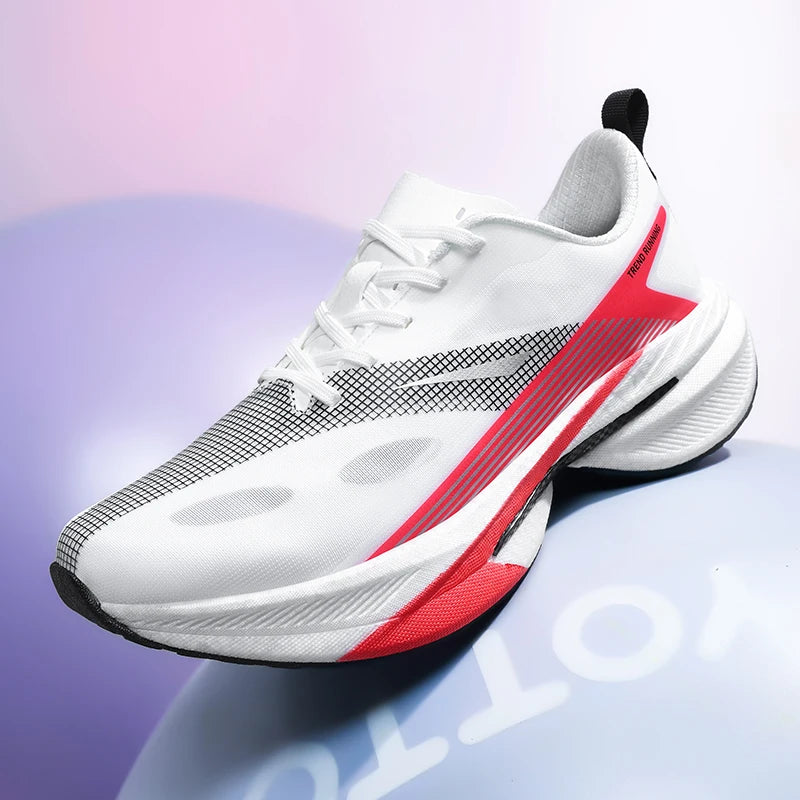 Men's Casual Sneakers Luxury Trainer Shoes Breathable Race Running