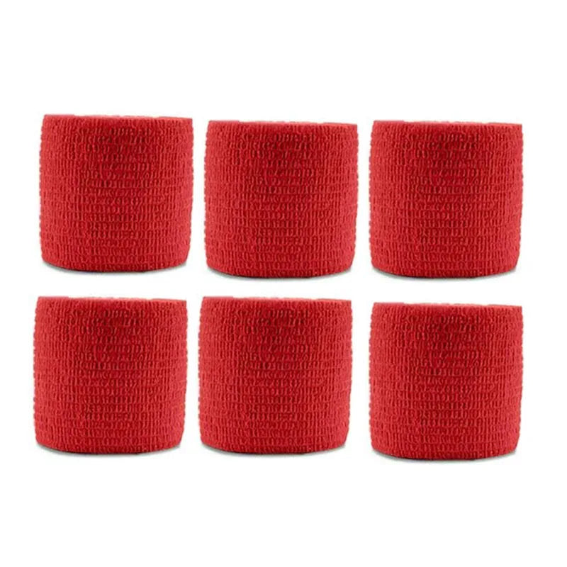 6-Pack Self-Adhesive Elastic Bandage Wrap – Sport Cohesive Tape
