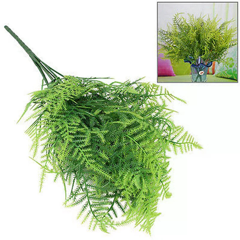 Home Floral Accessories 7 Branches Artificial Asparagus Fern Grass Zpaxo