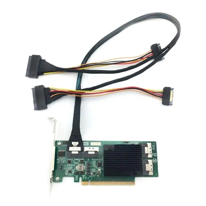 652F Durability SFF8654 8i 2SFF-8639 NVME Data Cable Adapter Works Zpaxo