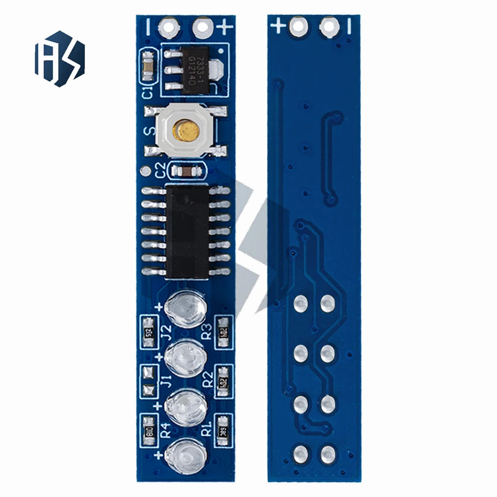 1S to 4S LED Digital Lithium Battery Capacity Tester - 3.7V 18650 Battery Checker with Real-Time Percent Power Indicator Zpaxo