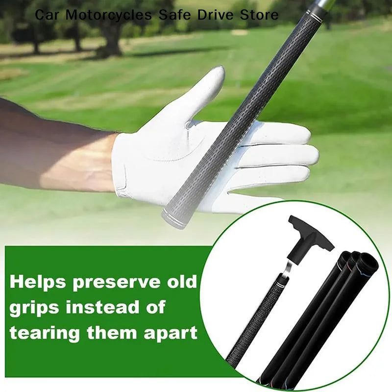 CMGolf Grip Removal Tool Reusable Golf Remover V-groove Saver