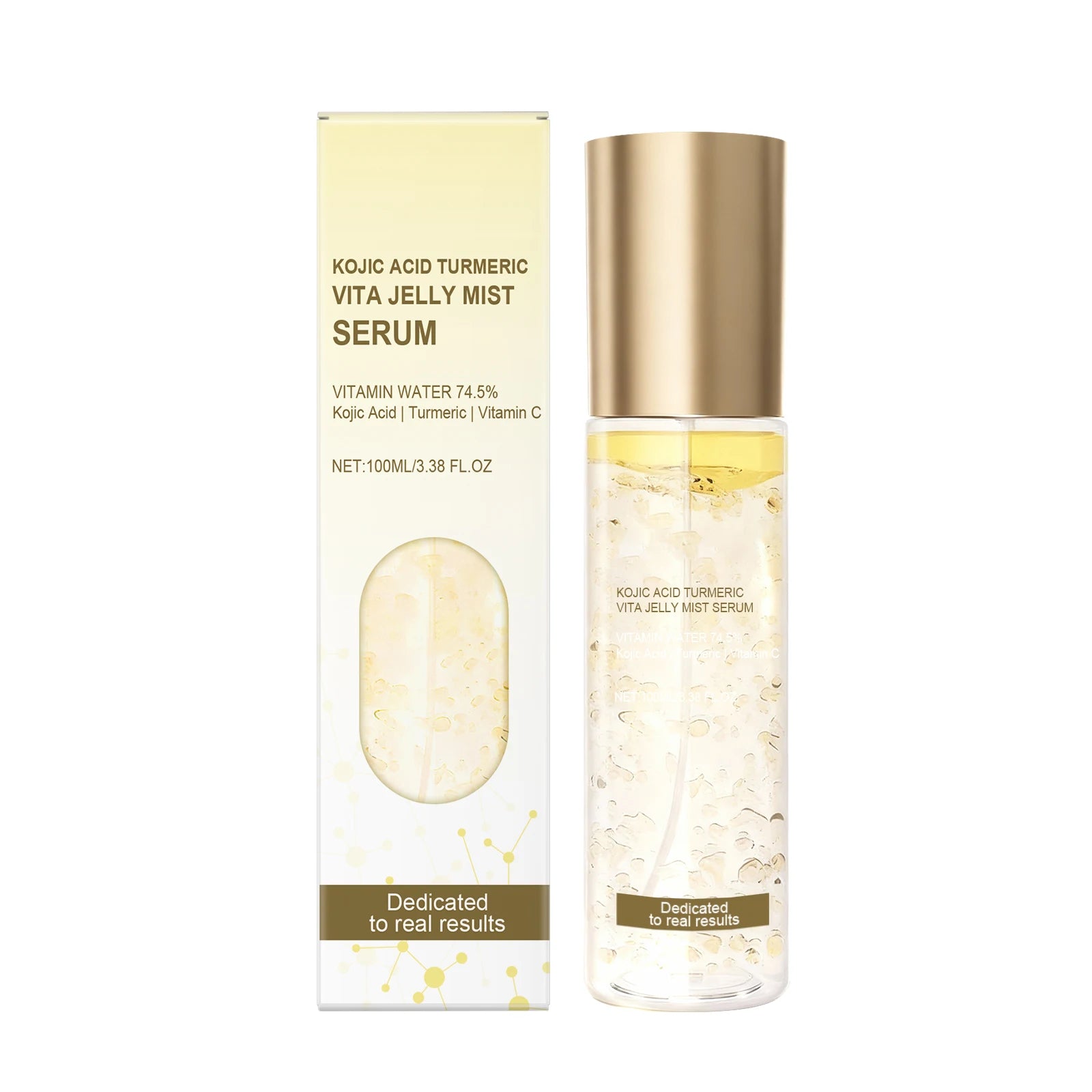 Hyaluronic Acid Collagen Jelly Mist Face Serum – Hydrate & Brighten Face Essence Serum Zpaxo Vitamin 100ml Boxed