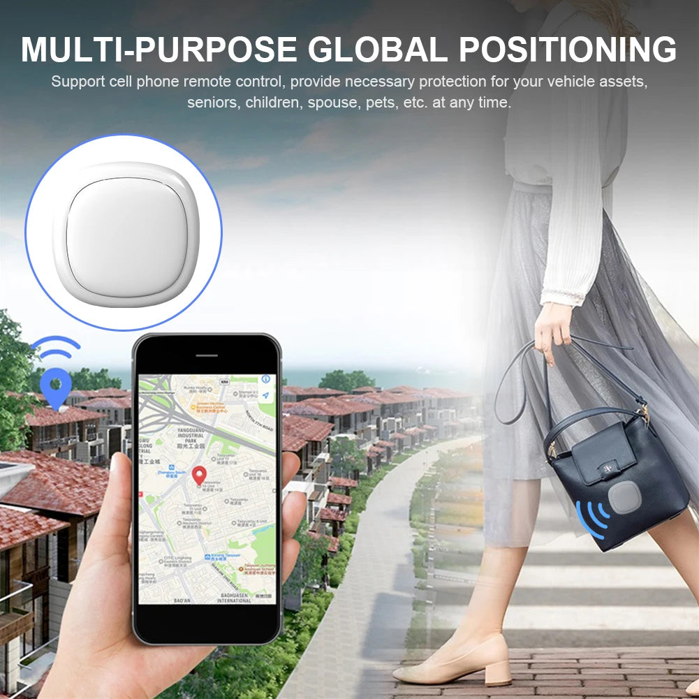 Mini GPS Tracker Magnetic Car Device Anti-lost Kids Elderly Pets