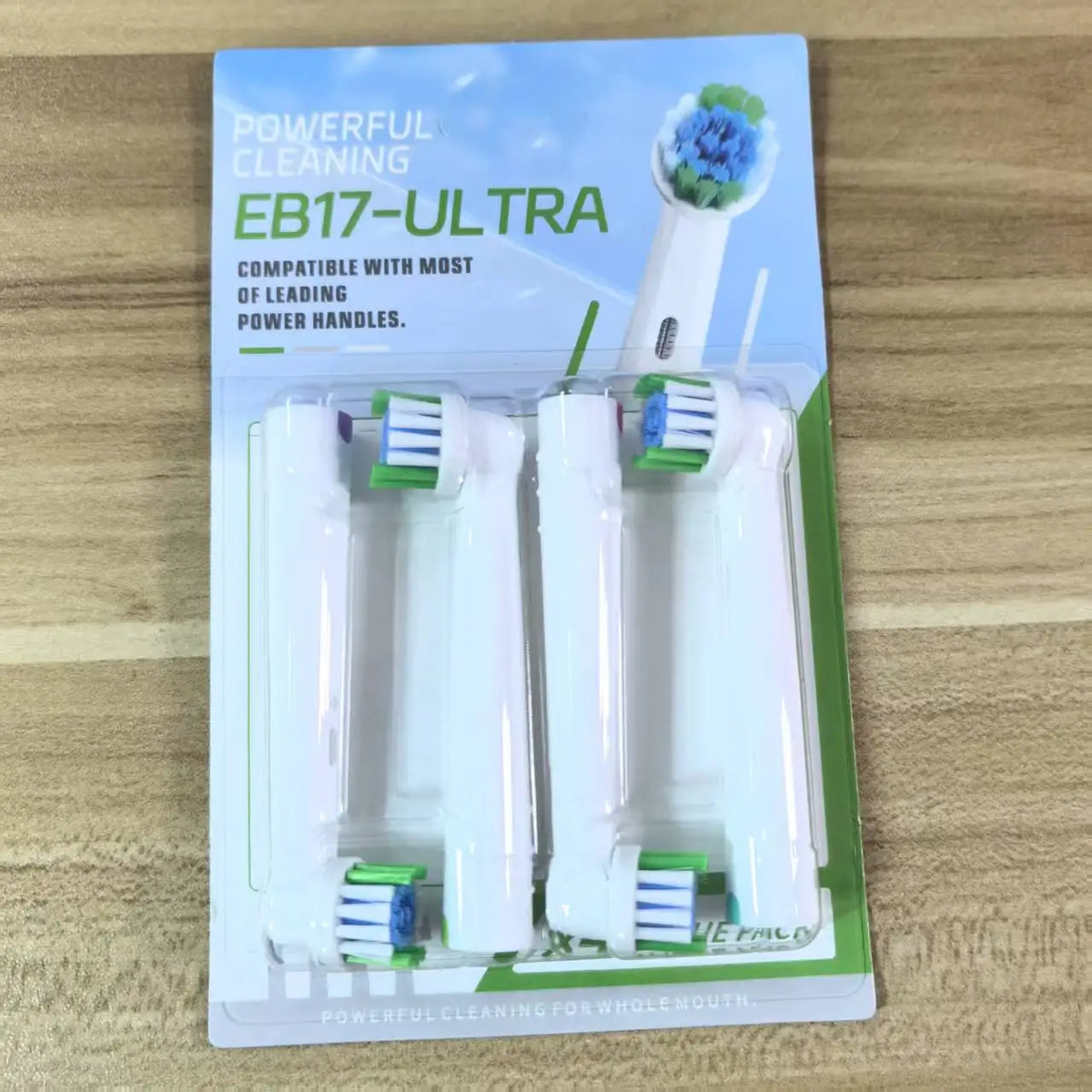 Wholesale 4/16/20/80pcs Set/lot Electric Toothbrush Head For Oral B Sensitive Replacement Brush Heads D25 D30 D32 D18 4739 3709 Zpaxo EB17Ultra 4pcs