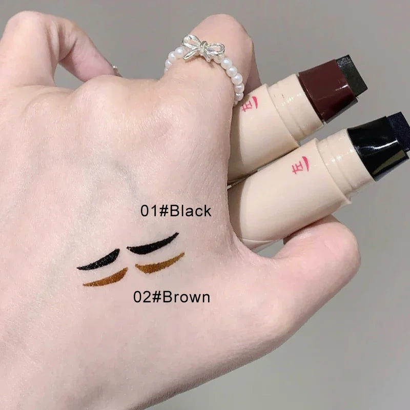 Lazy Integrated Eyeliner Stamp Dual-head Rotatable Precise Outline Zpaxo