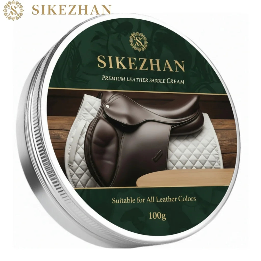 Professional High Quality Leather Saddle Cream Nourishing Softening Anti‑Crack Conditioner for Horse Saddles Cleaner Polishing Zpaxo